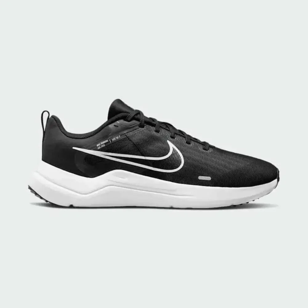 Nike Downshifter 12 DD9293-001 Sneakers Men's Black Road Running Shoes DDK1216